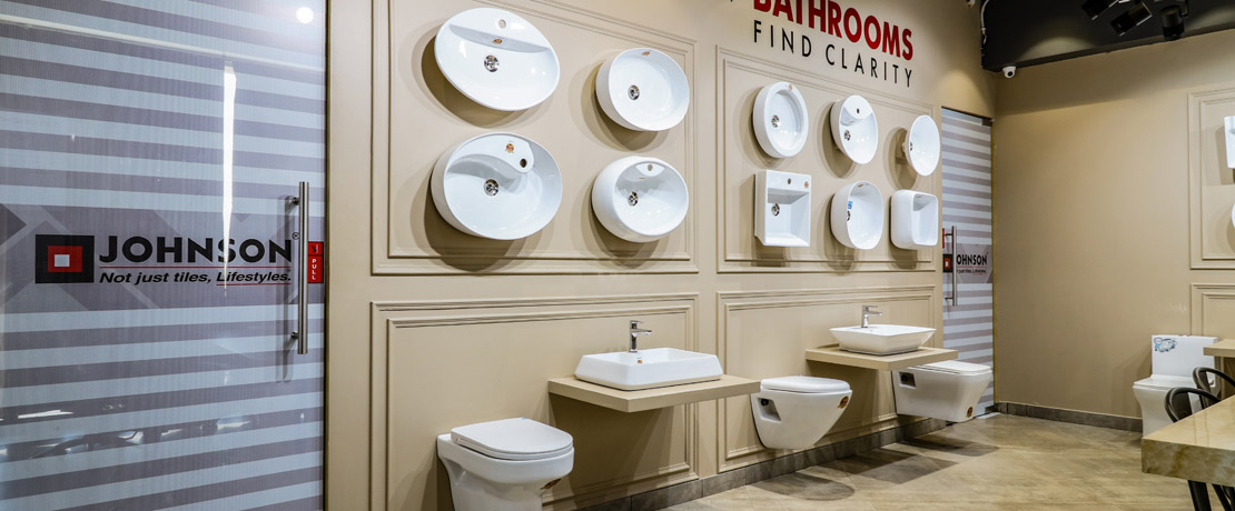 Johnson tiles Display Centre & Bathroom products in Raipur