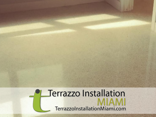 Terrazzo Floor Remove and Installation Miami