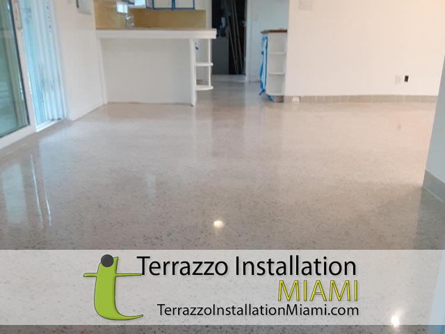 Terrazzo Floor Restore Installing Miami