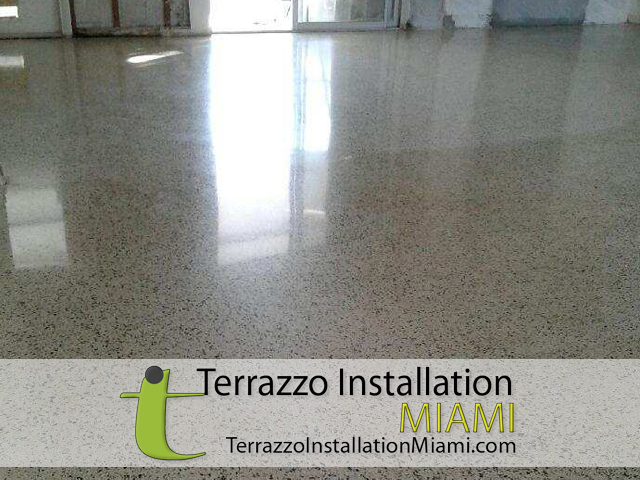 Terrazzo Floors Polish Service Miami